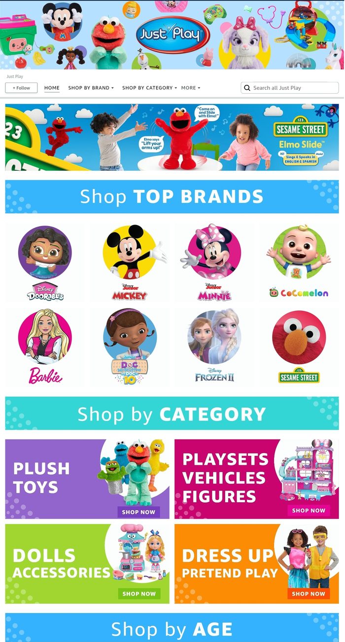 Just Play storefront